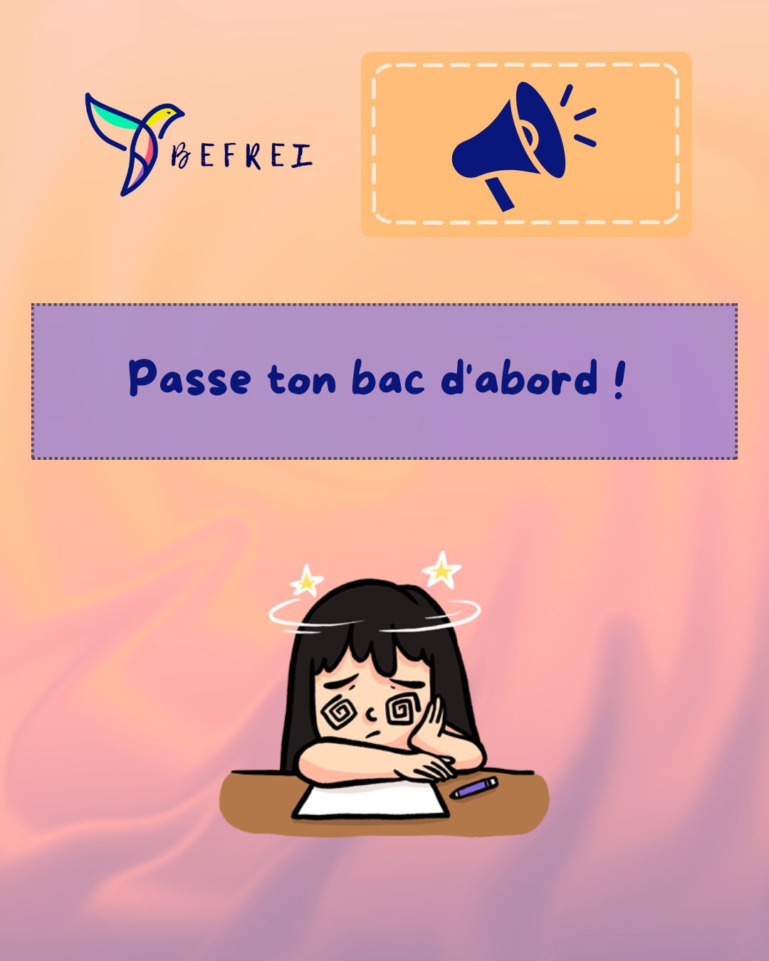 Tu oseras plus tard ?